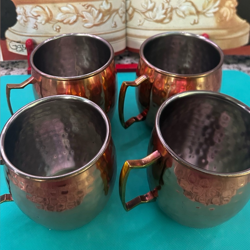Nordstrom at Home Copper Moscow Mule Mug Set of 4